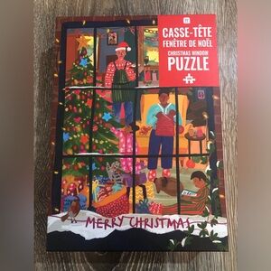 ✨$8 Clear Out ✨ Christmas Window Puzzle 1000 Pieces